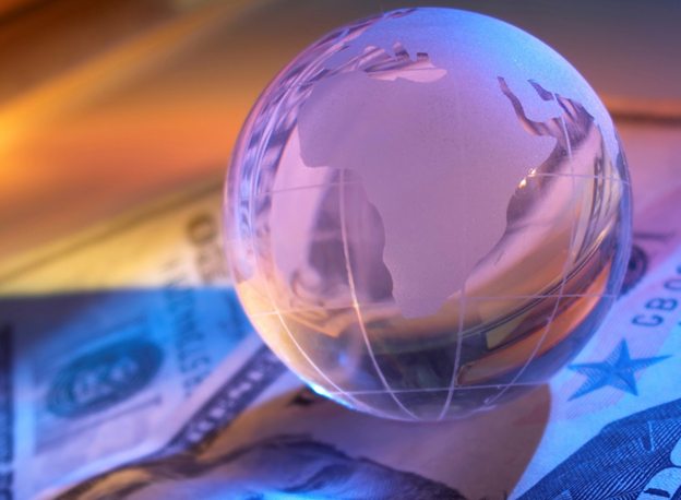 world finance globe